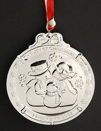 Snowman-Ornaments Family And Friends - Boxed by Wallace Silver