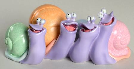 Little Mermaid Snails-Sing Along Snails - No Box
