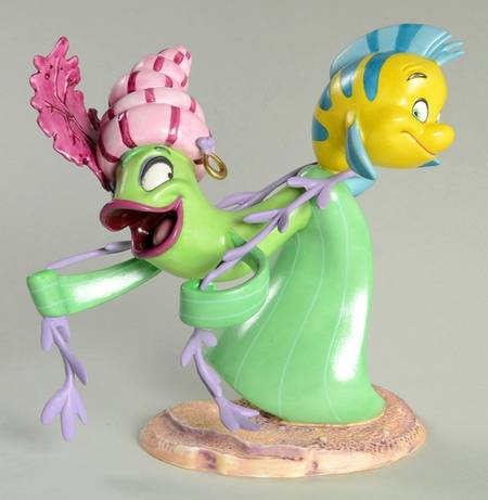 Little Mermaid Flounder-Flounder's Fandango - Boxed