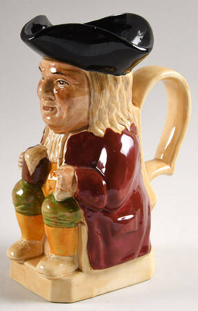 Character Toby Jug Philpot-Red Jacket - No Box