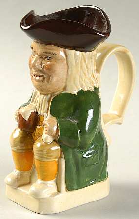 Character Toby Jug by Wood &amp; Sons
