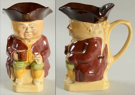 Character Toby Jug Toby-Red Jacket - No Box