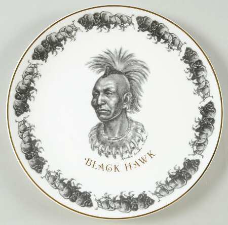 The First Americans Chief Black Hawk - With Box