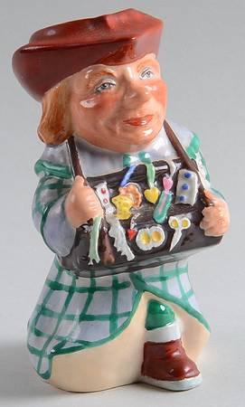 Character Toby Jug Peddler - No Box