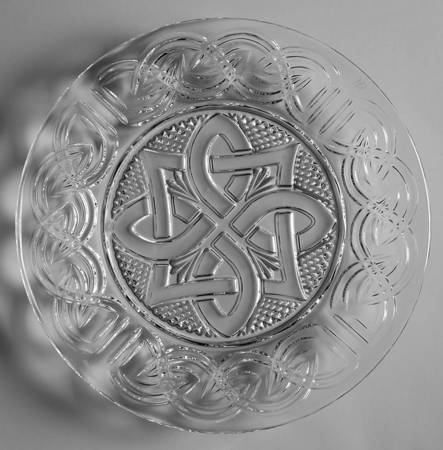 Celtic Knot Accent Plates by Waterford Crystal