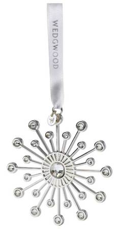 Wedgwood Christmas Ornament Crystal Star - Boxed
