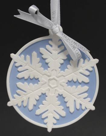 Snowflake Collection Blue Snowflake-Disk - No Box