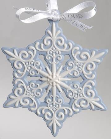 Snowflake Collection Blue & White Snowflake - No Box
