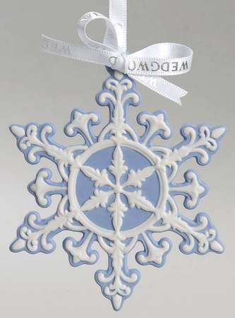 Snowflake Collection Blue & White Snowflake - With Box