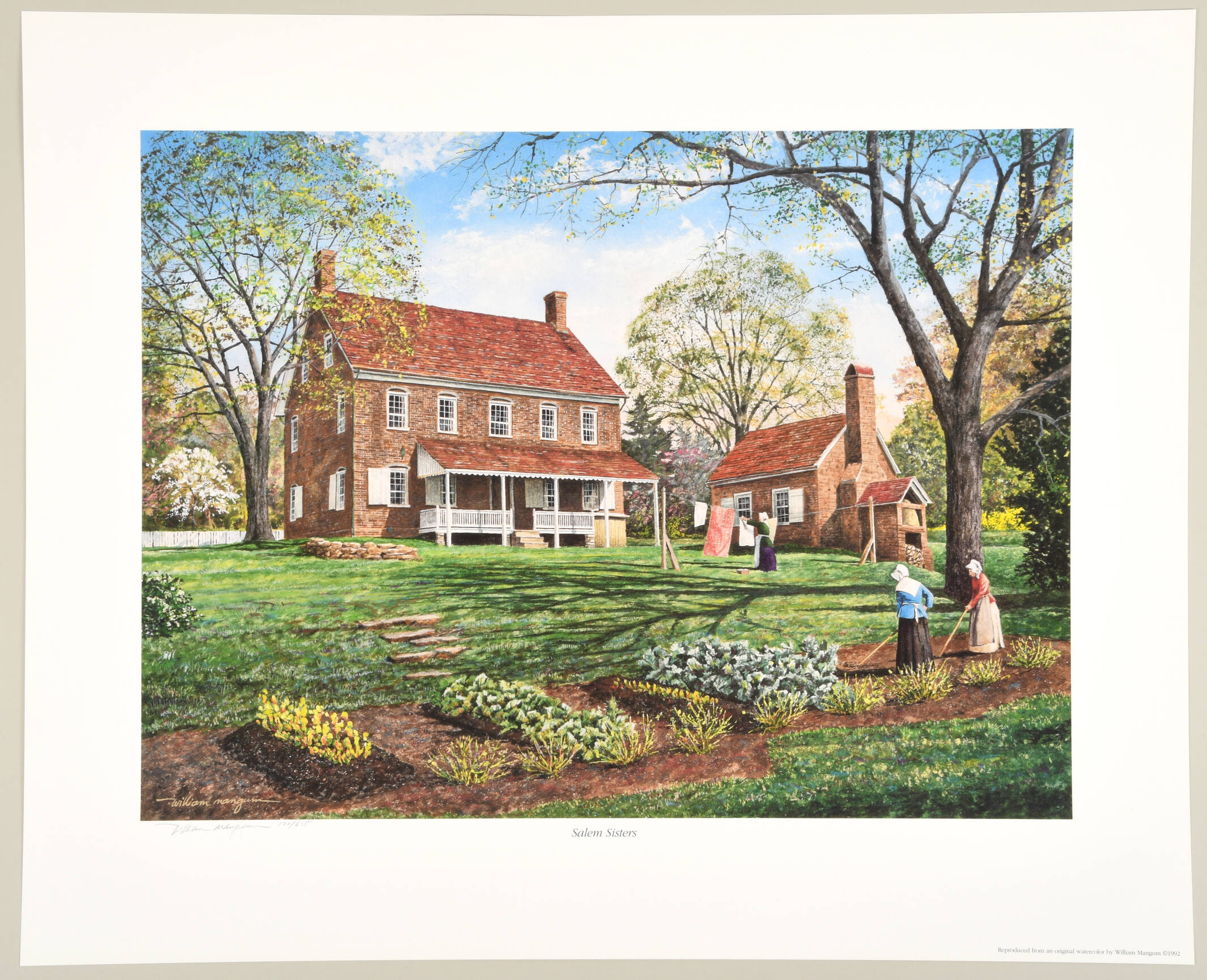 William Mangum Prints Salem Sisters - No Box
