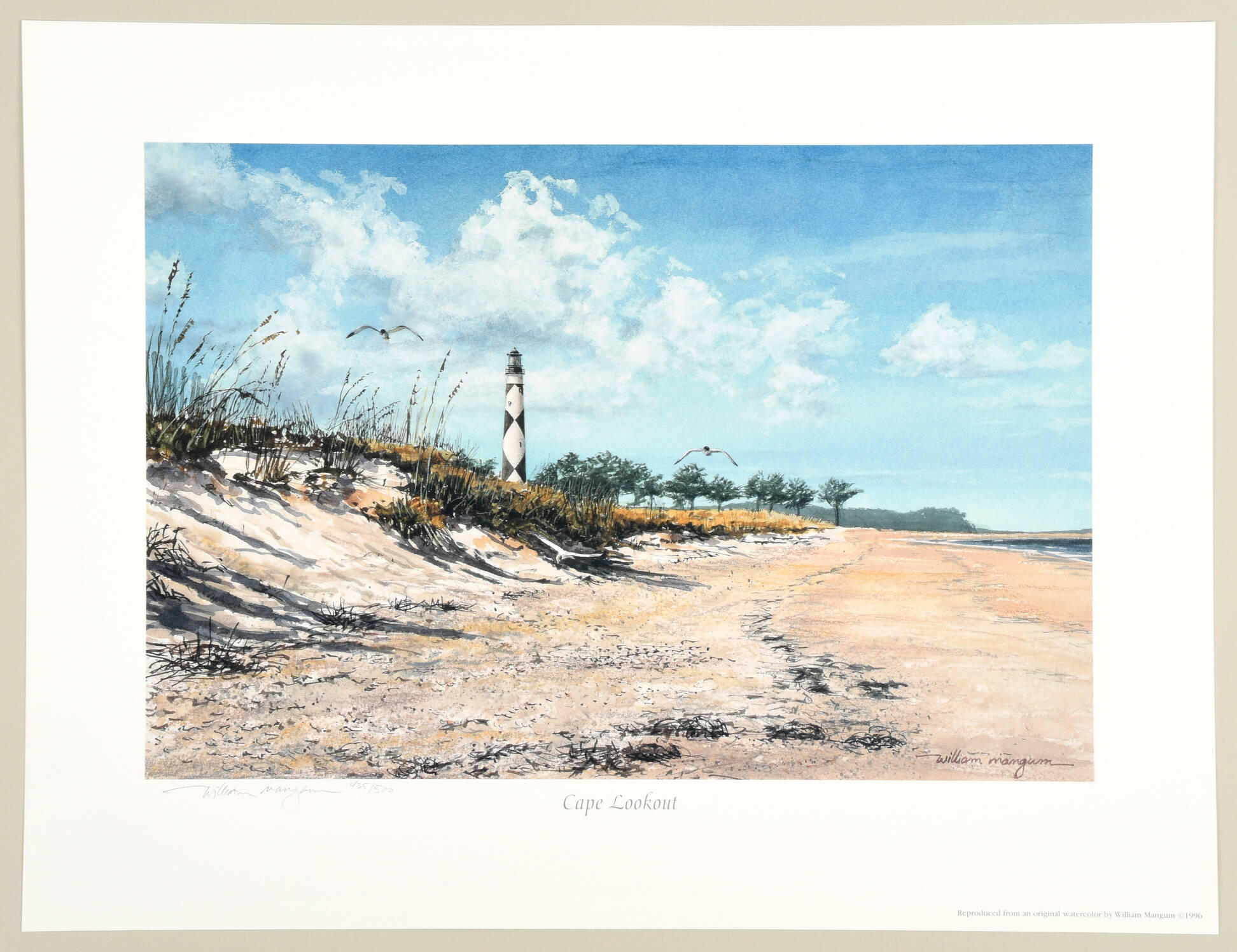 William Mangum Prints Cape Lookout - No Box