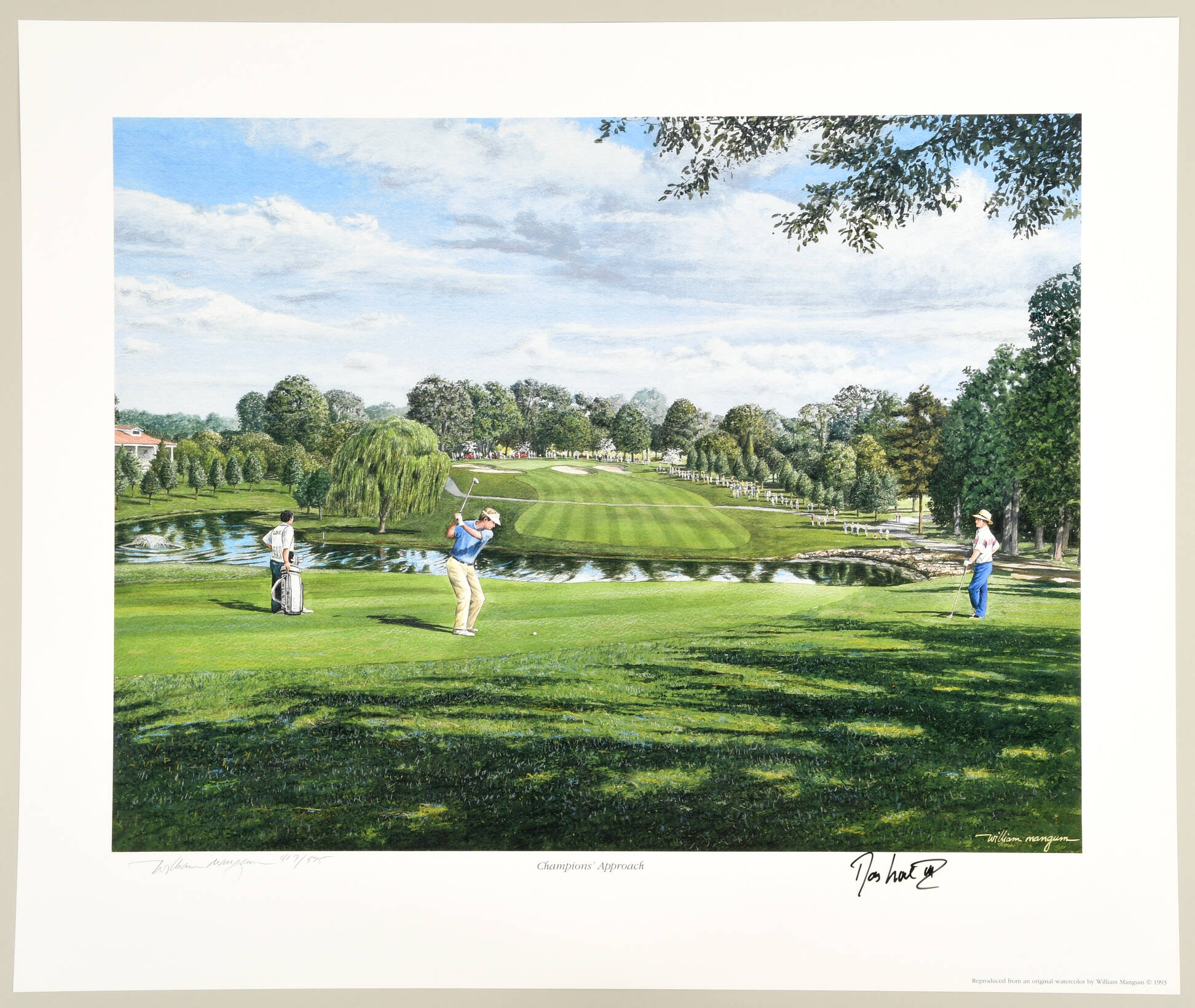 William Mangum Prints Champions' Approach - Boxed