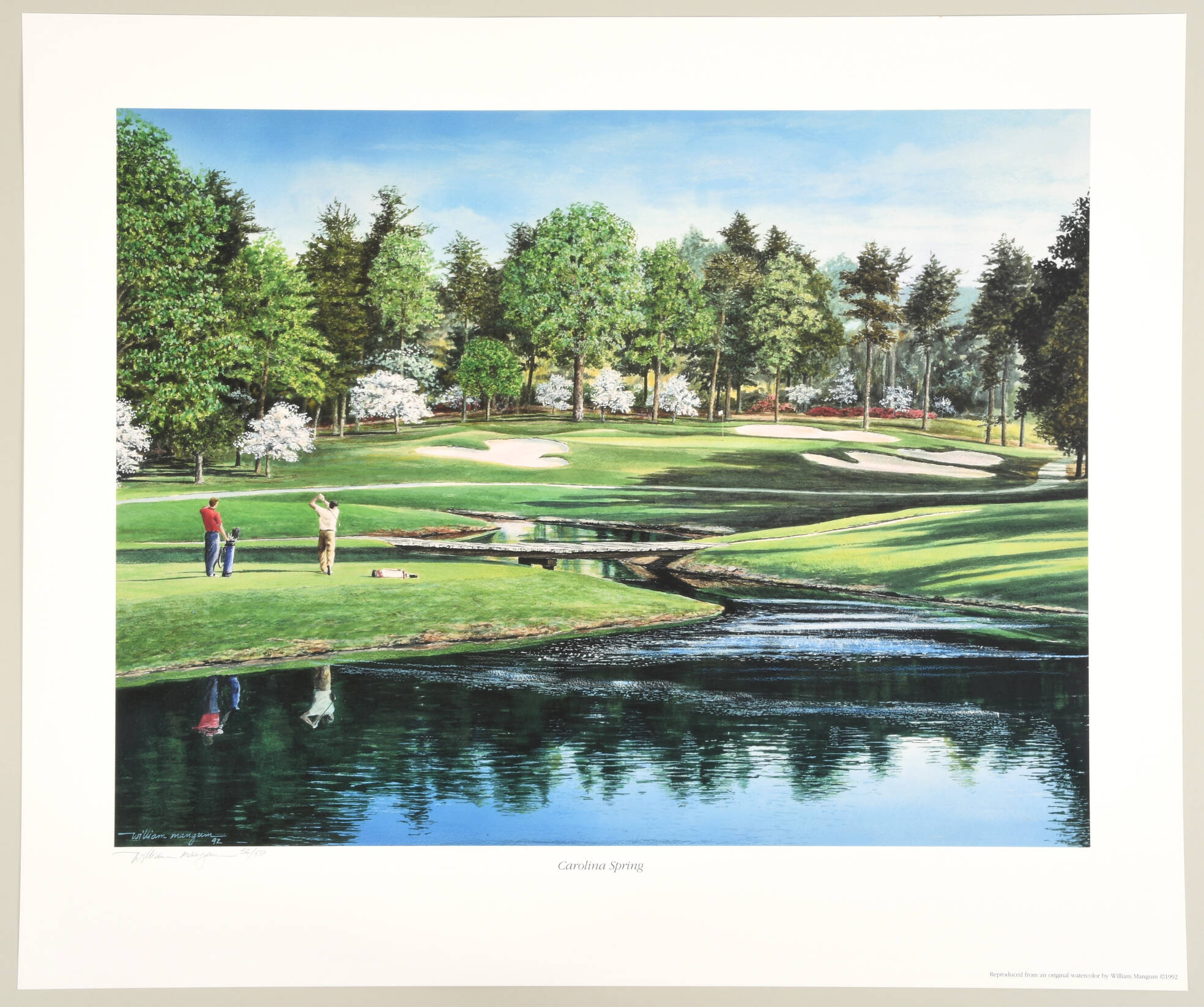 William Mangum Prints Carolina Spring - Boxed