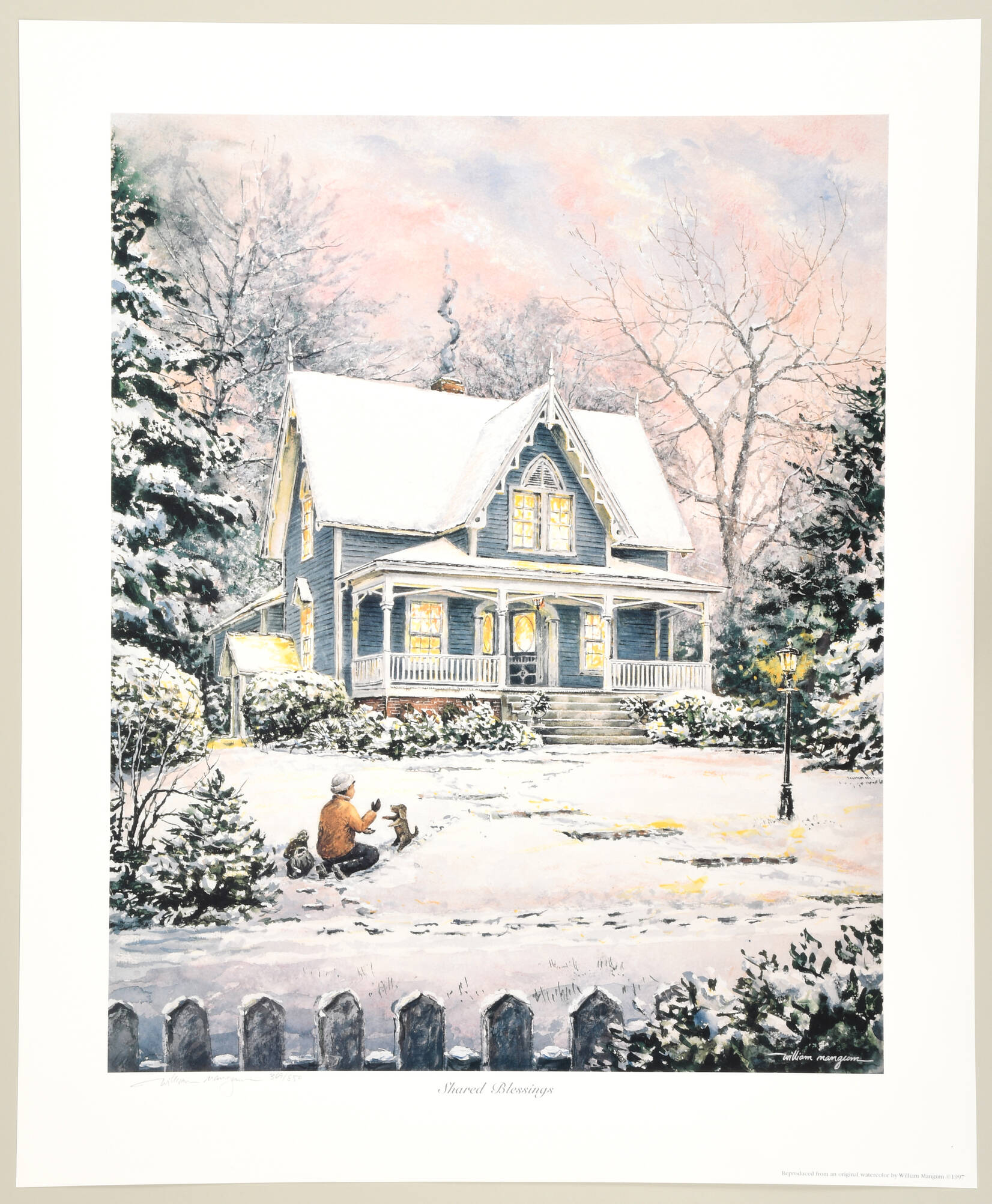 William Mangum Prints Shared Blessings - Boxed