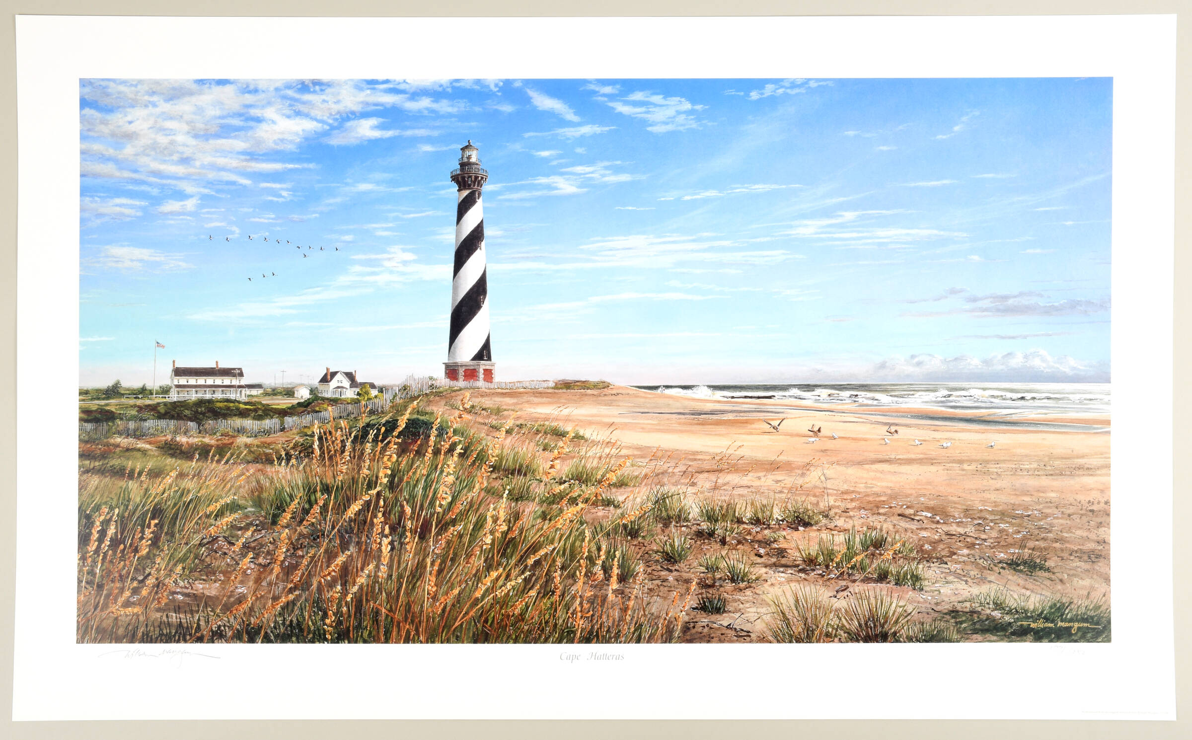 William Mangum Prints Cape Hatteras - Boxed