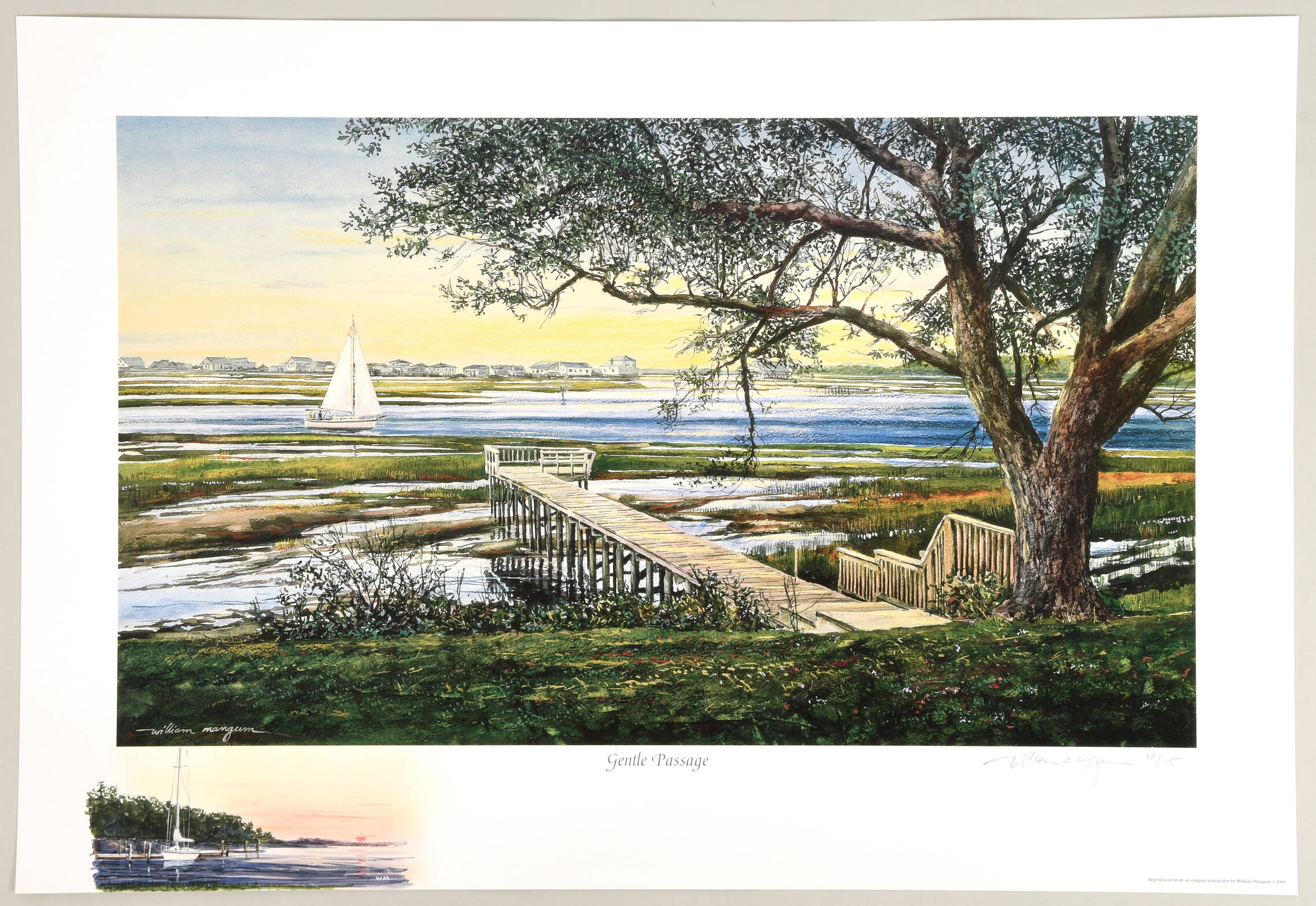 William Mangum Prints Gentle Passage - Boxed