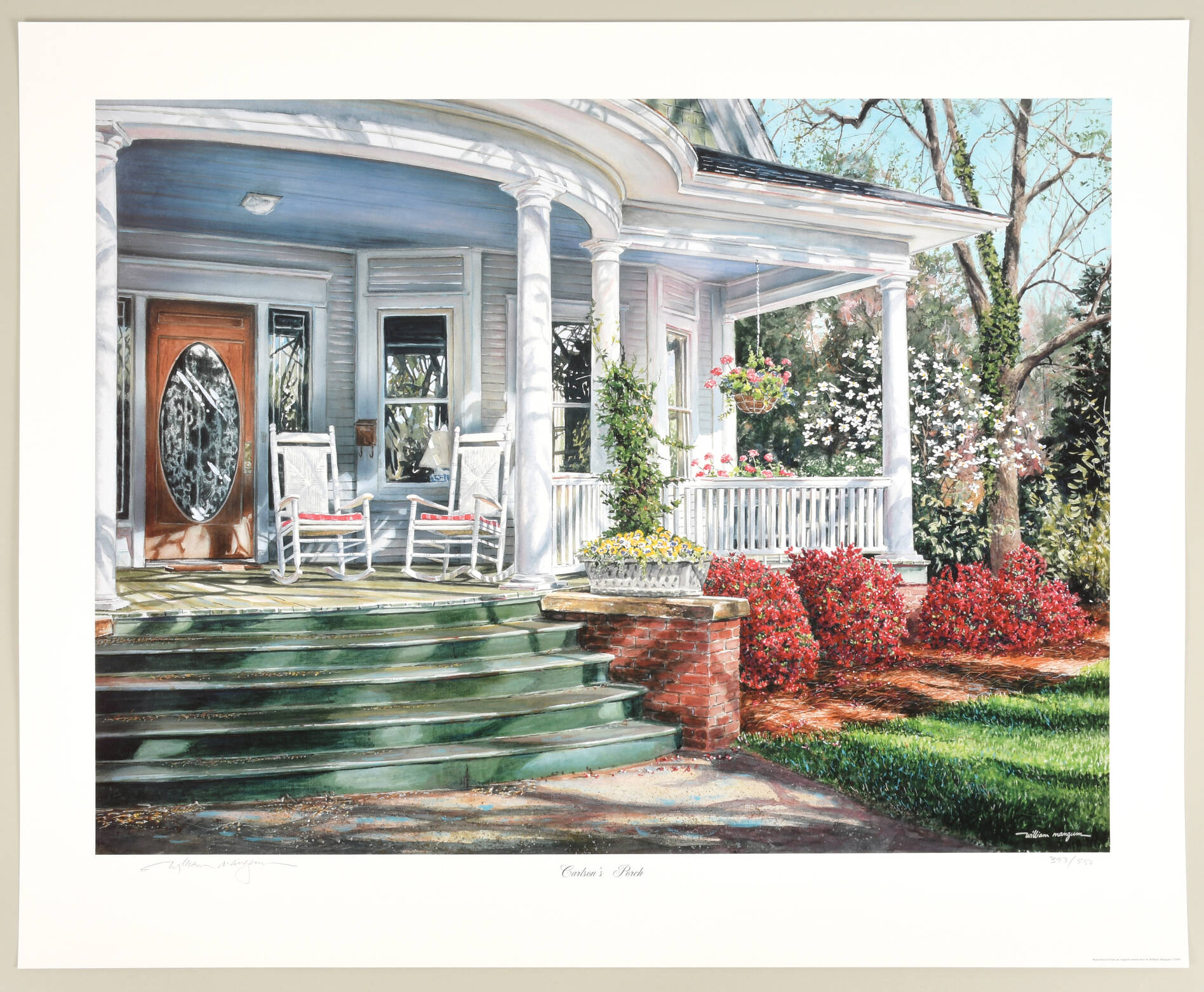 William Mangum Prints Carlson's Porch - Boxed