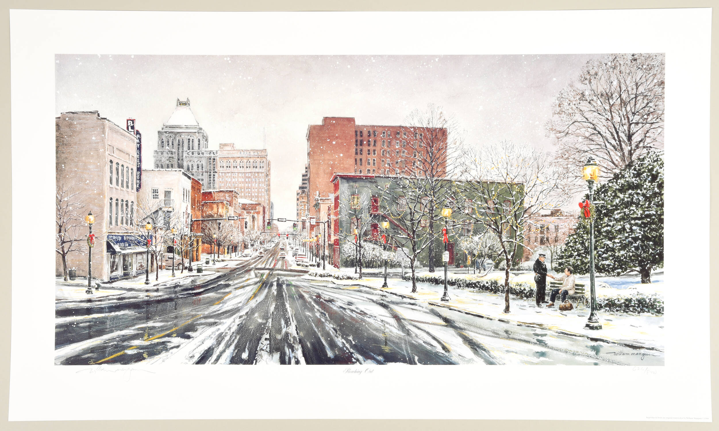 William Mangum Prints Reaching Out - Boxed