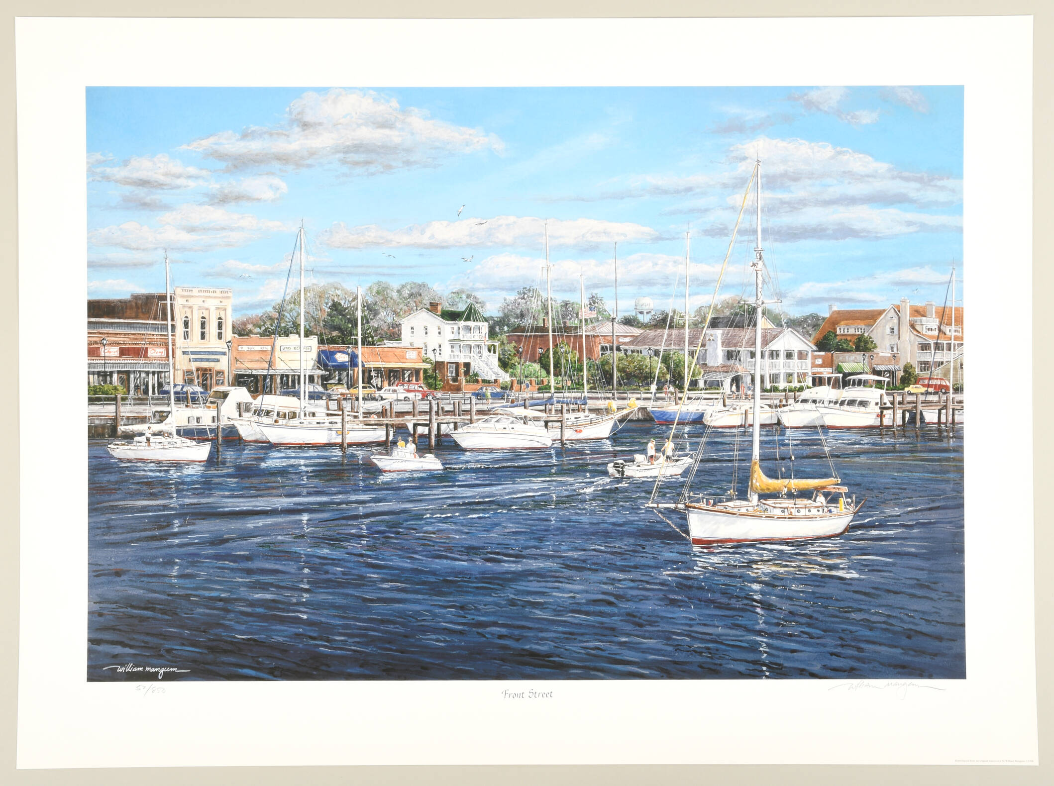 William Mangum Prints Front Street - Boxed