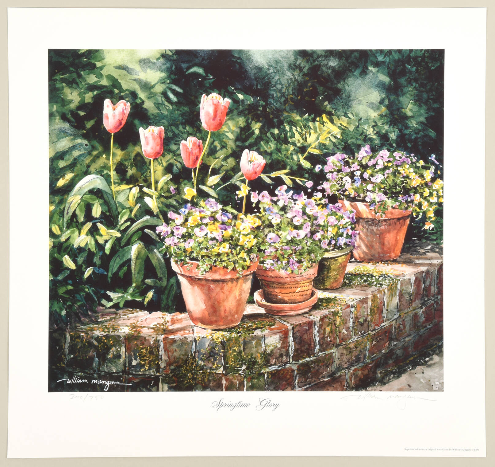 William Mangum Prints Springtime Glory - Boxed