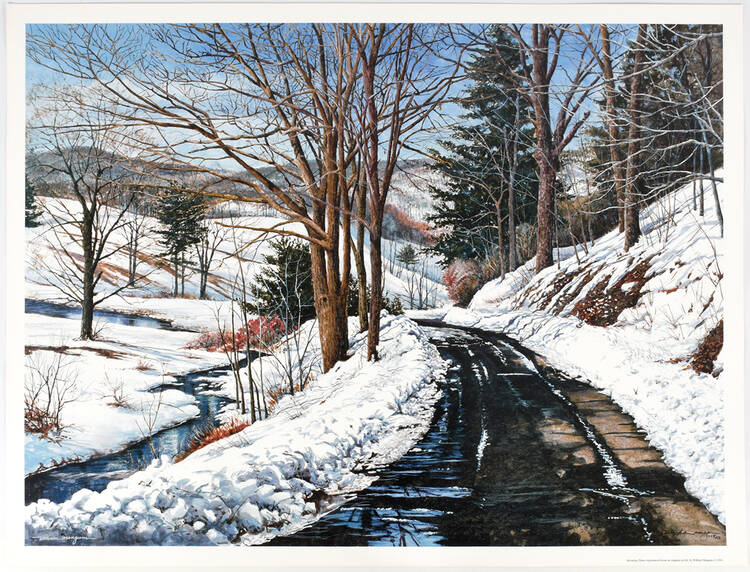 William Mangum Prints Morning Thaw - Boxed