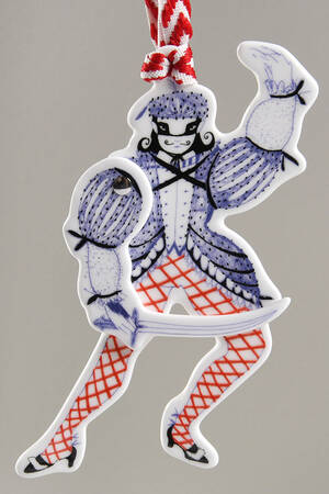 Nutcracker Theater Advent Calendar Nutcracker Articulated Ornament - Boxed