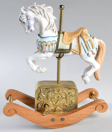 Musical Carousel Rocking Horse by Willitts Galleries