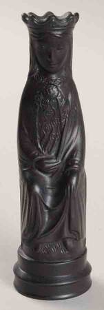 Jasperware Chess Set By Arnold Machin Queen-Black - Queen-Black Chess Piece