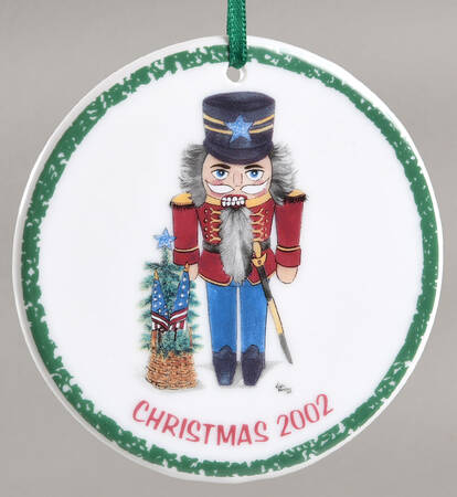 Miniature Plate Ornaments The Nutcracker - No Box