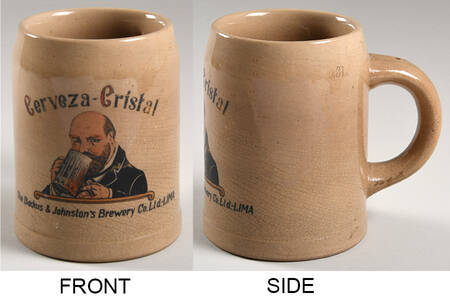 German Beer Steins Cerveza-Cristal - No Box