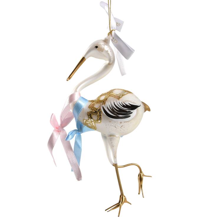 Baby's 1st Christmas Stork-Undated - No Box