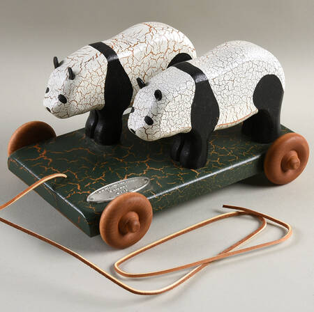Annual Noah's Ark Pull-Toy Series Pandas - Boxed