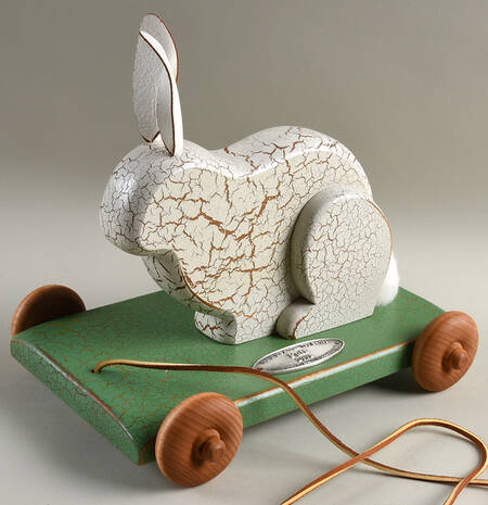 Annual Pull-Toy Series Puff-Bunny - No Box