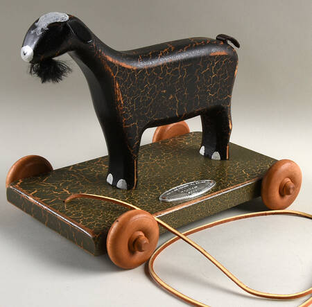 Annual Pull-Toy Series Gideon-Goat - No Box