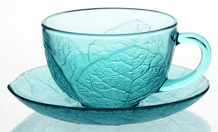 Aspen Turquoise Cup & Saucer Set