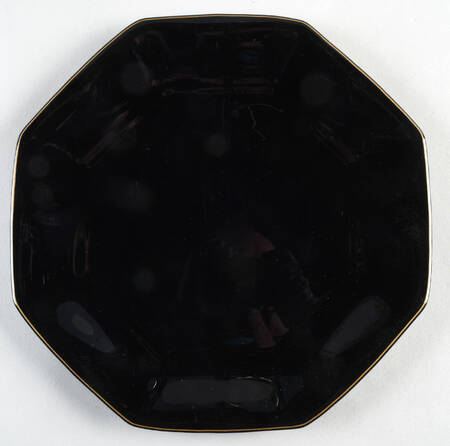 Octime Black Dinner Plate