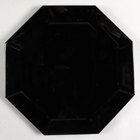 Octime Black Under 13" Platter