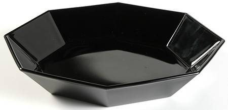 Octime Black Coupe Soup Bowl
