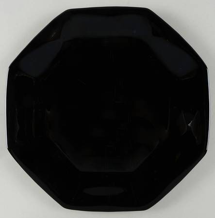 Octime Black Dinner Plate