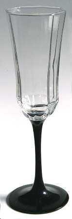 Octime Black Fluted Champagne