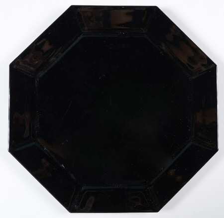 Octime Black 12" Sandwich Plate