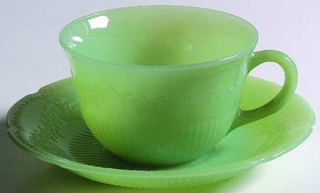 Alice Jade Ite Cup & Saucer Set