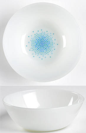 Blue Mosaic Small Fruit Dessert Bowl
