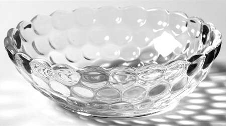 Bubble Clear Cereal Bowl