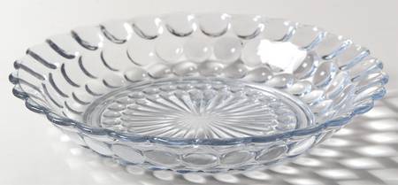 Bubble Blue Coupe Soup Bowl