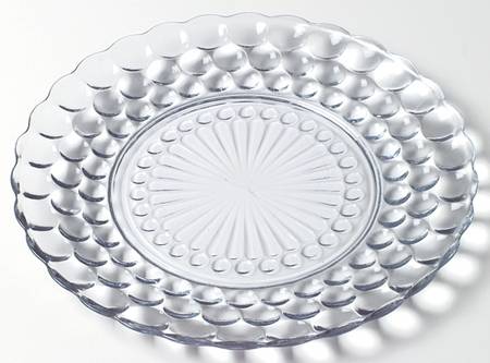 Bubble Blue Dinner Plate