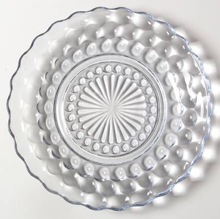 Bubble Blue Bread & Butter Plate