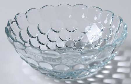 Bubble Blue Small Dessert Bowl
