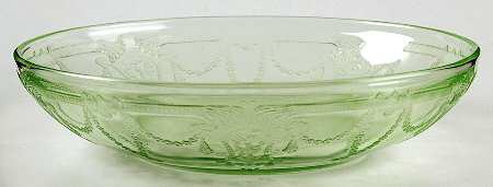 Cameo Green Cereal Bowl