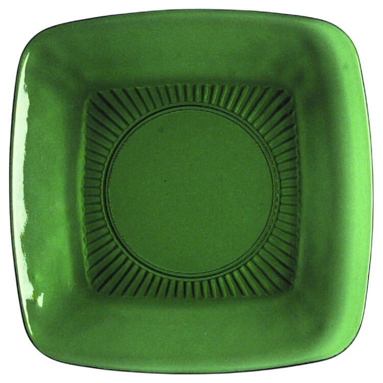 Charm Forest Green Luncheon Plate